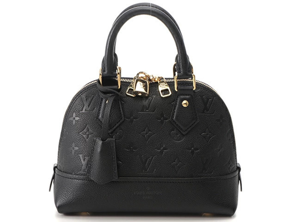 LOUIS VUITTON Neo Alma Monogram Empreinte Noir Black Handbag